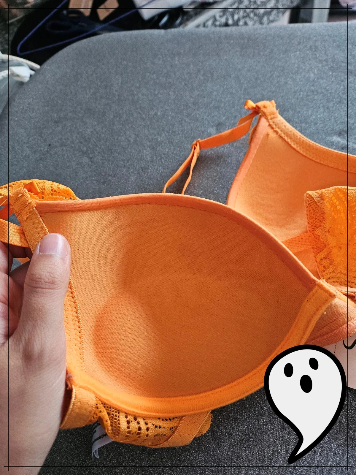 conjunto sutiã e calcinha kawaii fofo conjunto de lingerie um de renda chique – photo 10